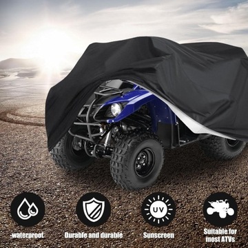 КАМУФЛЯЖНЫЙ ЧЕХОЛ QUAD TILT ATV ​​ЧЕРНЫЙ ЧЕХОЛ YAMAHA CF MOTO CAN AM