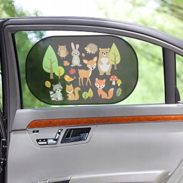 Osłona przeciwsłoneczna Ochrona UV do samochodu x2