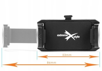 Держатель вентиляционного отверстия Extremestyle, черный