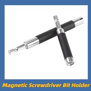 2 шт. выдвижная головка с шестигранным хвостовиком 1/4 дюйма, магнитный держатель бит отвертки