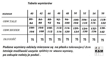 Spódnica rozkloszowana modna wyszczuplająca święta 42 44 46 48 50 52 54 56