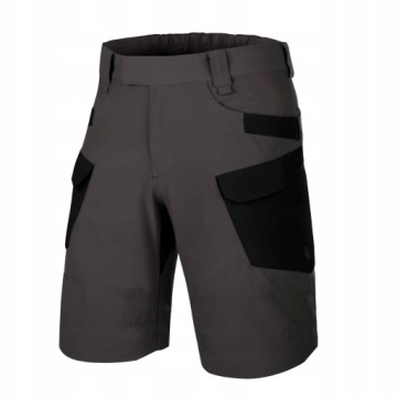 Мужские короткие боевые шорты OTS HELIKON тактические GREY