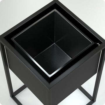 ПОДСТАВКА ДЛЯ ЦВЕТОВ МЕТАЛЛИЧЕСКАЯ ПОДСТАВКА ПОЛКИ ДЛЯ ЦВЕТОВ ЛОФТ 40см + ВСТАВКА