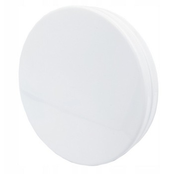 ПРОВЕЛОТНИК ПРИТОЧНОГО ВОЗДУХА, БЕЛЫЙ 125 мм, РЕШЕТКА, скандинавского типа, С МОНТАЖНОЙ РАМКОЙ