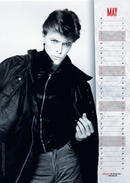 Настенный календарь Дэвида Боуи на 2024 год