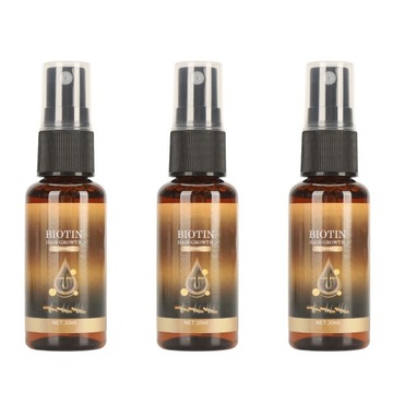 3 шт. СПРЕЙ ДЛЯ РОСТА ВОЛОС С БИОТИНОМ ДЛЯ ВОССТАНОВЛЕНИЯ ГОЛСТЫХ ВОЛОС 8X