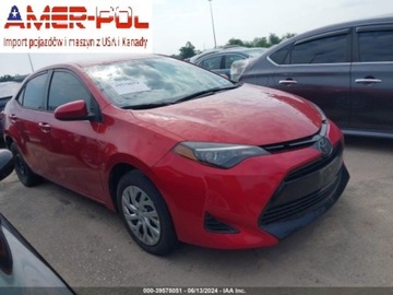 Toyota Corolla XII 2019 Toyota Corolla 2019 Toyota Corolla L CVT (Natl) 1.8 Benzyna 132KM