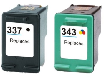 Чернила для HP 337 + 343 XL Officejet 100 Mobile, новинка