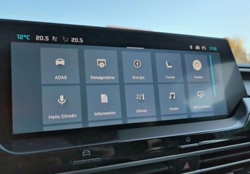 Citroen C5 III 2024 Citroen C5X C5 X 1.6 PHEV 225KM HYPNOS Full Opcja Pano went. Skory Zawiesz, zdjęcie 26