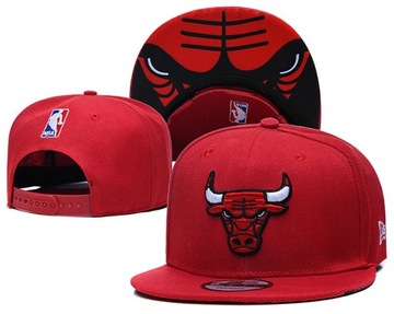 Бейсбольная кепка Chicago Bulls с плоскими полями