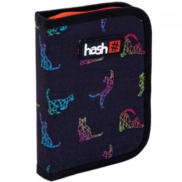 Пенал ємн. 1 клапан без наповненням. HASH KITTY ASTRA