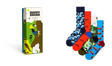 Zestaw Kolorowych Skarpet HAPPYSOCKS Out And About Gift Set 36-40 P000318