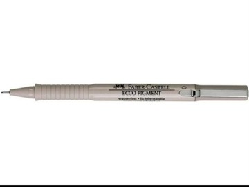 CIENKOPIS FABER-CASTELL ECCO 0.4MM CZARNY, CZARNY