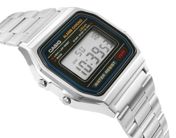 Часы унисекс CASIO A158WA-1DF + КОРОБКА