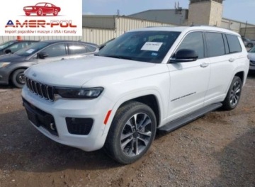 Jeep Grand Cherokee V 2023 Jeep Grand Cherokee 2023r., L Overland 4X4, od ubezpieczalni 3.6 Benzyna