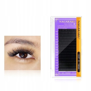 Nagranek Enselashes Новое поколение премиум -норка C 0,07 9 мм 16 полосы