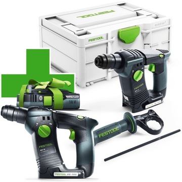 Młotowiertarka Akumulatorowa BHC 18-Basic 577600 Festool + AKUMULATOR 4,0Ah
