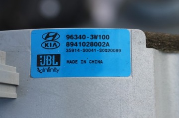 САБВУФЕР ДИНАМИКИ JBL УСИЛИТЕЛЬ KIA SPORTAGE III
