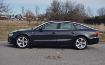 Audi A5 8T Sportback 2.0 TDI 143KM 2010 Audi A5 Sportback 2010r, 2.0 TDI, Automat, Skora, Xenon, Navi, Swietnie ut, zdjęcie 14