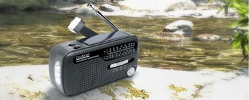 Radio Muse MH-07DS Dynamo Czarne