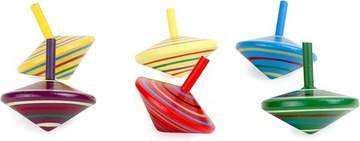 НАБОР РАЗНОЦВЕТНЫХ ДЕРЕВЯННЫХ СПИННЕРОВ