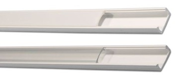 2mb Profil ALUMINIOWY nawierzchniowy typ A P4-1 biały do taśm led + KLOSZ