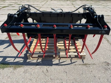 Łyżka Krokodyl ładowacz Chwytak Bel do transportu obornika kukurydzy 1.5m