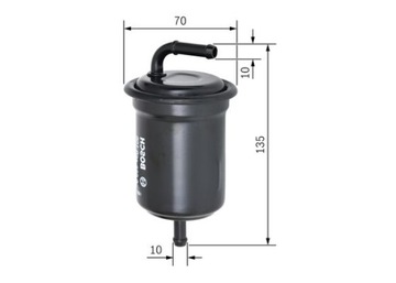 BOSCH FILTR PALIVA MAZDA 626 1.8/2.0 92