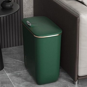 Контейнер для мусора с крышкой Food Green Длинный контейнер для мусора, 31,6 см