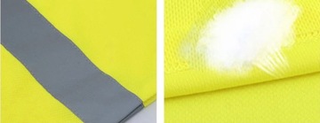 ПРЕДУПРЕЖДЕНИЕ ФУТБОЛКА ПОЛО Светоотражающая рабочая рубашка ВЫСОКОГО КАЧЕСТВА