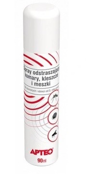 Spray odstraszający komary, kleszcze i meszki Apte
