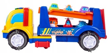 TRUCK TOWLET TIR автомобили ЗВУКИ вертолета Машинка для детей