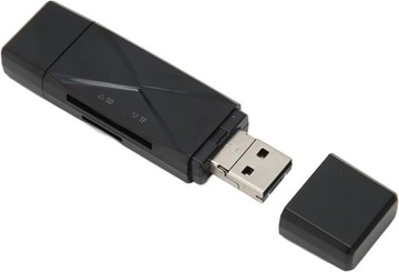 Czytnik Kart Pami?ci USB 3 w 1, 3 Z??cza USB C