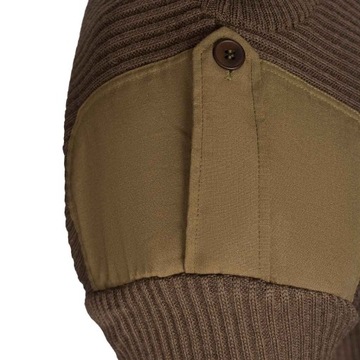 Sweter Oficerski Wełna 528/MON KHAKI 088-094/170