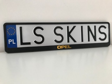 Рамка номерного знака OPEL