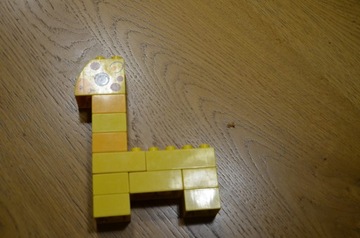 klocki lego duplo żyrafa