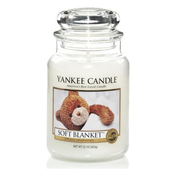 Yankee Candle Soft Blanket 623g DUŻA ŚWIECA