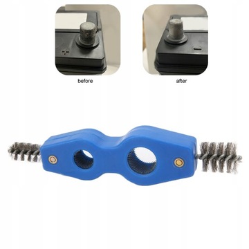 СТАЛЬНАЯ ЩЕТКА ДЛЯ ОЧИСТКИ КЛЕММ АККУМУЛЯТОРА