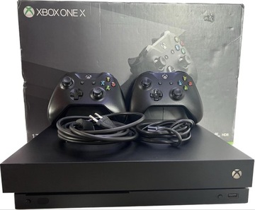 Konsola Xbox One X 1 TB czarna