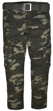 PERFECT Новые утепленные брюки-карго с камуфляжным принтом — 152