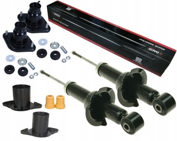 2X TLUMIČE ULOŽENÍ KRYTY HONDA CR-V CRV III RE 2006- ZADNÍ