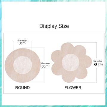 20 наклеек на соски FORLADY