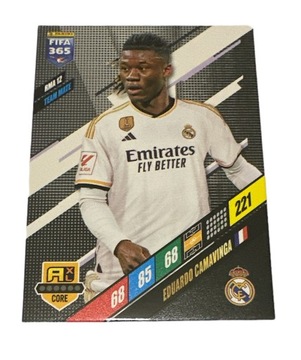 Fifa 365 2024 Adrenalyn Real Madrid C.F. RMA 12 Camavinga
