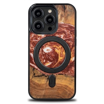 Pouzdro Bewood Unikátní pro iPhone 14 Pro Planety Mars s MagSafe