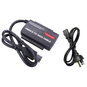 do adaptera USB 3.0 Interfejs IDE Zasilanie
