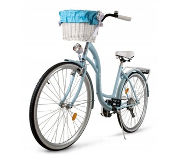 ЖЕНСКИЙ ГОРОДСКОЙ ВЕЛОСИПЕД 26 ЖЕНСКИЙ ECO + LIGHT BASKET 6B