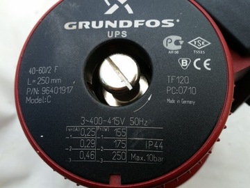 Pompa Grundfos UPS 40-60/2F 400V