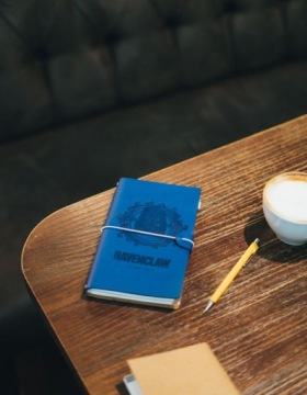 Notes skóra A6 Harry Potter Ravenclaw 80k czystych i w kropkowaną linie