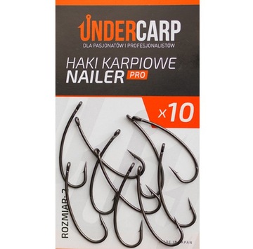 Haki Karpiowe – NAILER – PRO – UNDERCARP rozm.2