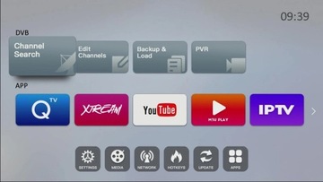 Tuner Qviart OG2s LINUX Enigma 2 Multiroom IPTV